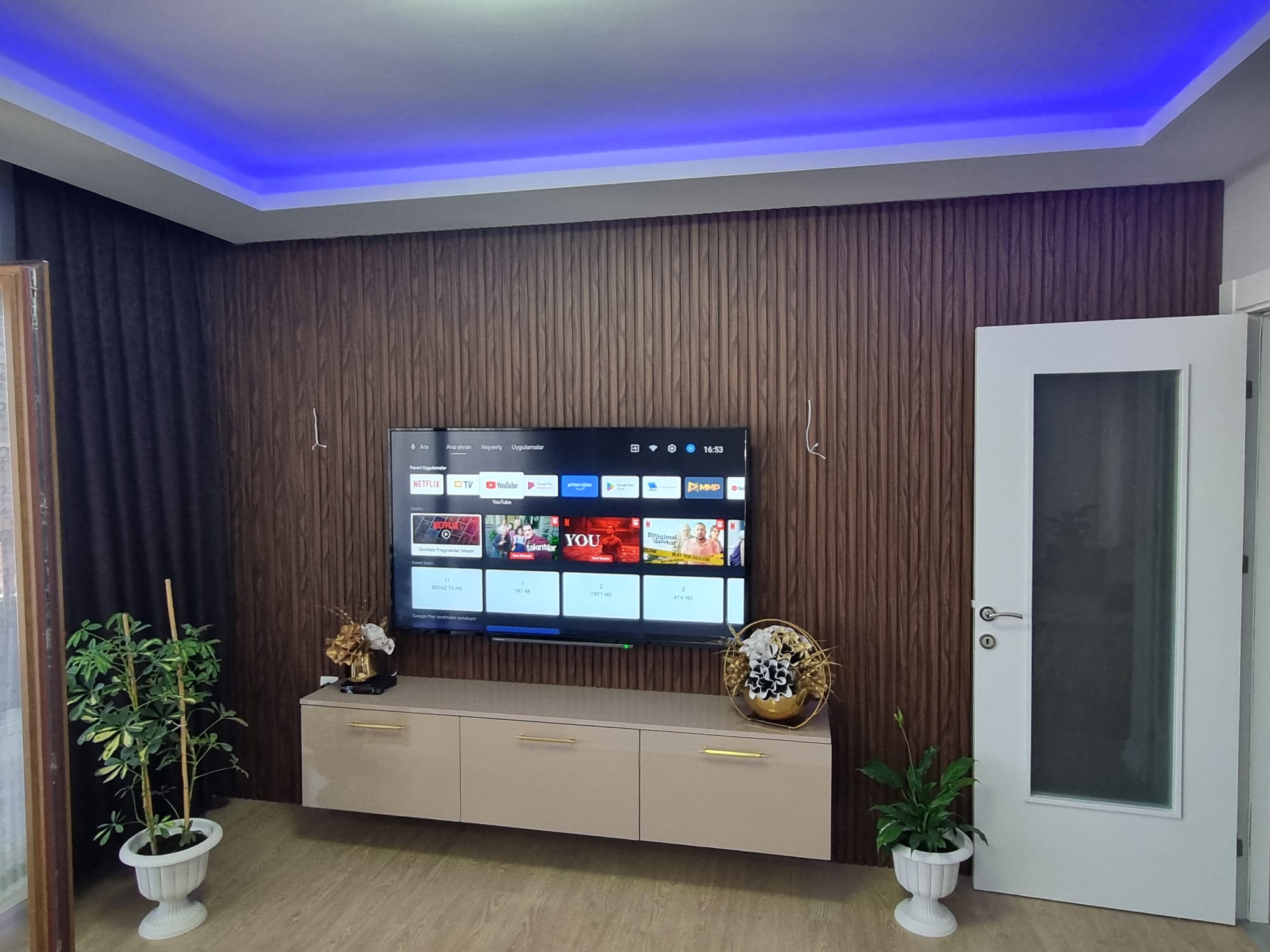 TV Ünitesi üretim detayı
